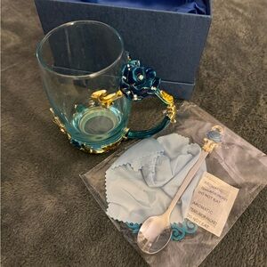 Butterfly Tea Cup and Spoon